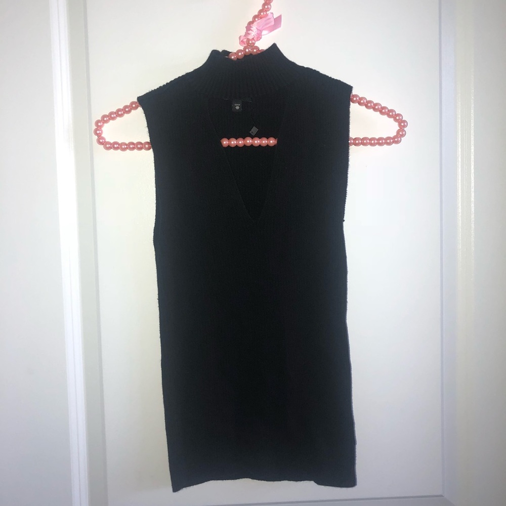Express Knitted Cut Out Shirt
